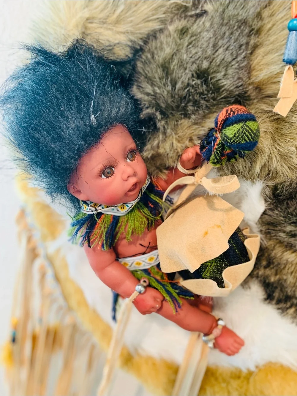 Duck House Heirloom Dolls Collection Native American Dream Catcher